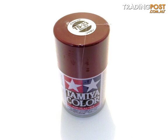 TS-33 TAMIYA ACRYLIC SPRAY PAINT DULL RED - TAMIYA PAINTS & Accessories