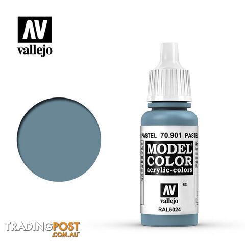 VALLEJO MODEL COLOR PASTEL BLUE 17ML AV70901 - VALLEJO