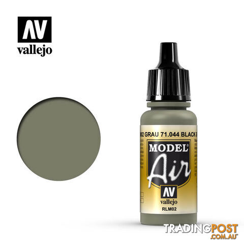 VALLEJO MODEL AIR ACRYLIC PAINT L/GREY GREEN 71044 - VALLEJO