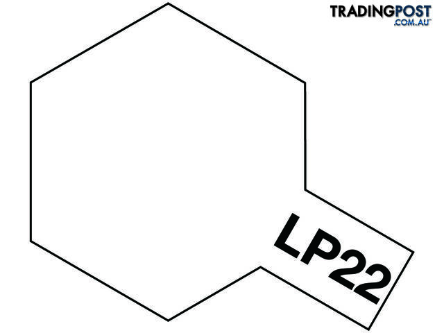 LP-22 TAMIYA LACQUER PAINT FLAT BASE 10ml - TAMIYA PAINTS &amp; Accessories