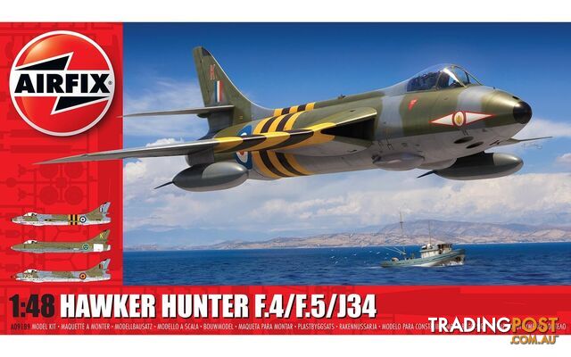 AIRFIX  Hawker Hunter F.4/F.5/J.34 1/48  A09189 Plastic Model Kit - AIRFIX