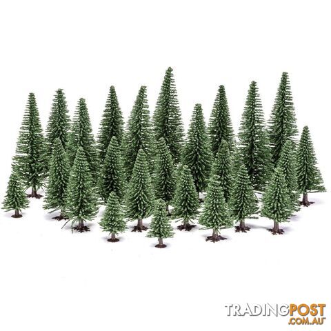 HORNBY R77199 FIR TREES 5 to 14cm x 20PCE HO OO - Does not apply