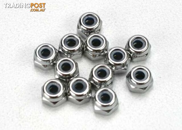 5158 (PART) TRAXXAS NUTS 2.5MM NYLON LOCKING - TRAXXAS PARTS