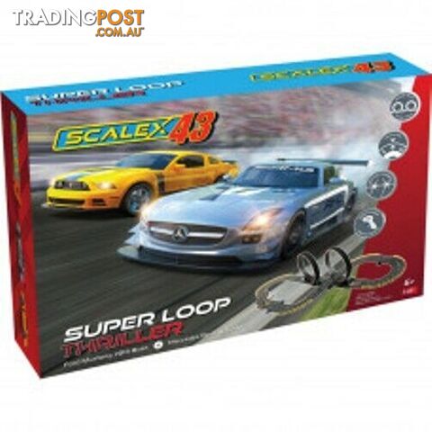 Scalextric F1001S 1:43 Super Loop Thriller Track Set - SCALEXTRIC - Does not apply