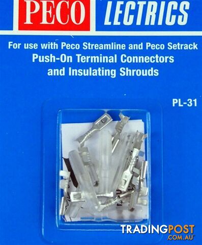 PECO PL31 PUSH ON TERMINAL CONNECTOR - PECO