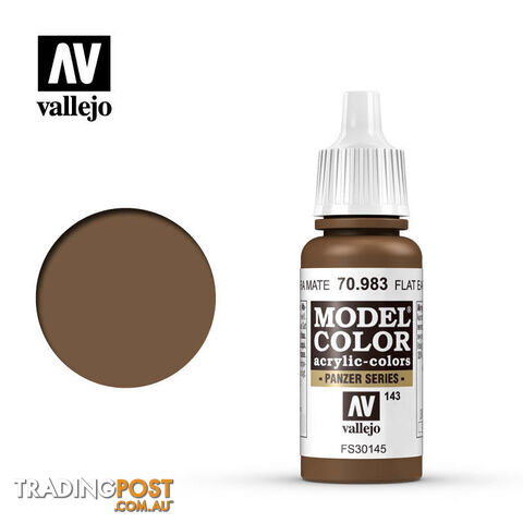 VALLEJO MODEL COLOR FLAT EARTH 17ML AV70983 - VALLEJO