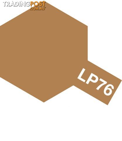 LP-76 LACQUER PAINT YELLOW-BROWN 10Ml Bottle (Dak 1941) 10ml - TAMIYA PAINTS &amp; Accessories