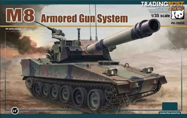 PANDA 1/35 M8 Armored Gun System 35039 Plastic Model Kit - PANDA