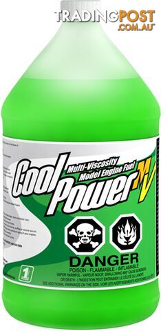 COOL POWER FUEL 30% NITRO 18% MULTI VISCOSITY SYNTHETIC OIL 3.78LT - COOL...