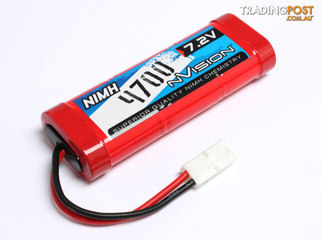 NVISION NVO NIMH 4700MAH 7.2V TAMIYA PLUG - NVISION NVO