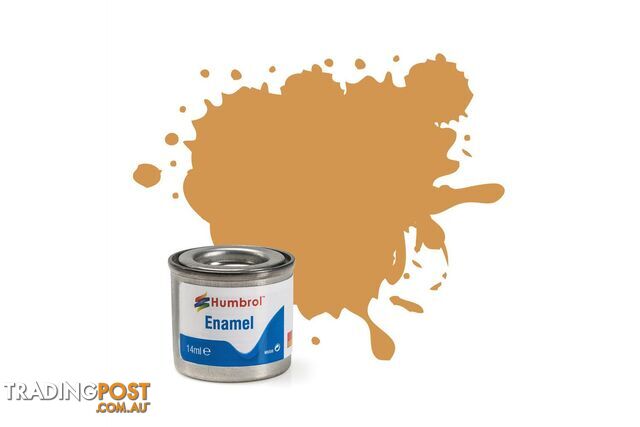 63 HUMBROL ENAMEL PAINT SAND MATT - HUMBROL