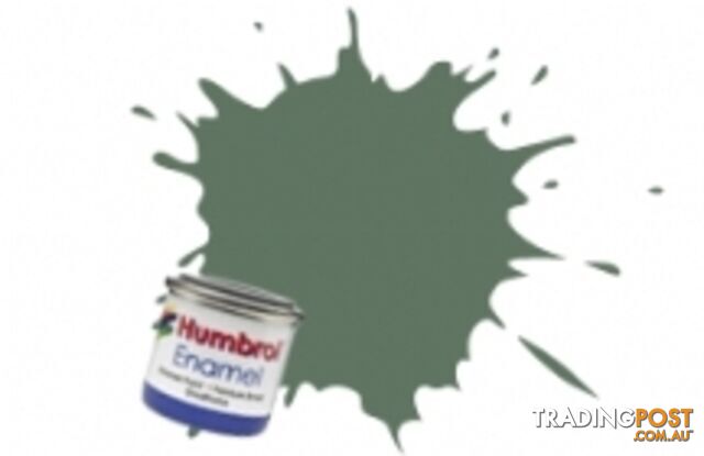 106   HUMBROL ENAMEL PAINT OCEAN GREY MATT - HUMBROL