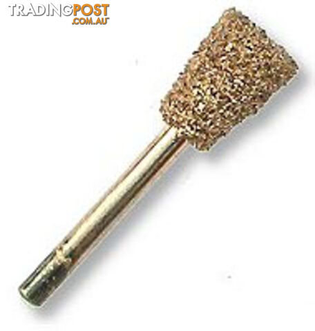 PERMA-GRIT RF7C INVERTED CONE ROTARY 10MM COARSE - PERMA-GRIT TOOLS