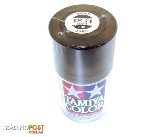 TS-71 TAMIYA ACRYLIC SPRAY PAINT SMOKE - TAMIYA PAINTS & Accessories