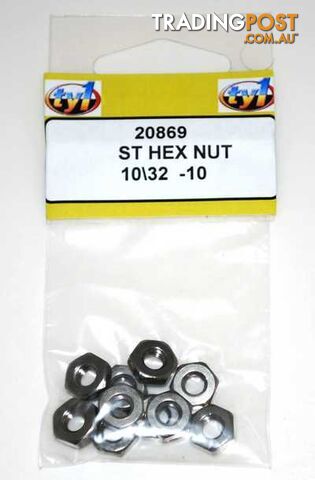 TY1 ST HEX NUT 10/32 - 10