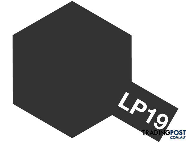 LP-19 TAMIYA LACQUER PAINT GUN METAL 10ml - TAMIYA PAINTS & Accessories