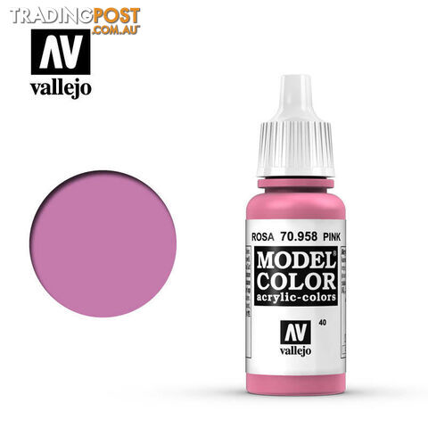 VALLEJO MODEL COLOR PINK 17ML AV70958 - VALLEJO