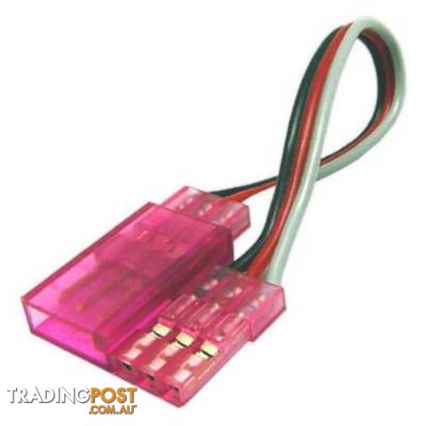 TY1 SERVO EXTENSION LEAD 600MM PINK TY405460P 60 STRAND GOLD PIN - TY1