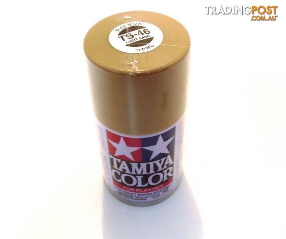 TS-46 TAMIYA ACRYLIC SPRAY PAINT LIGHT SAND - TAMIYA PAINTS & Accessories