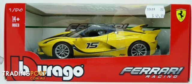 BBURAGO Ferrari FXX K 1/24 scale diecast metal 26301 - BBURAGO - Does not apply