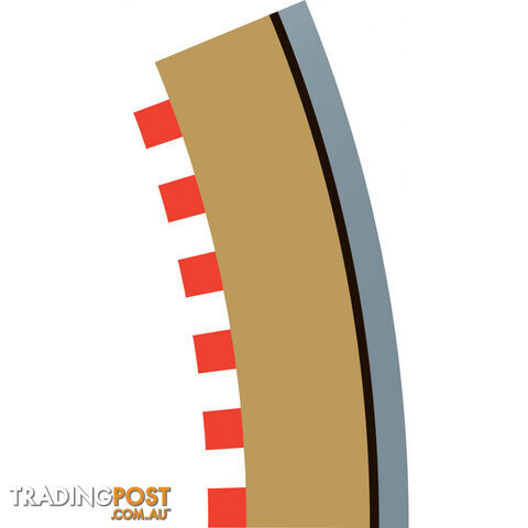 SCALEXTRIC TRACK BORDERS & BARRIERS SM57C8239 - SCALEXTRIC