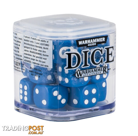 WARHAMMER Dice Set BLUE - WARHAMMER