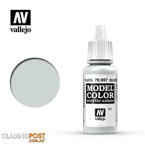 VALLEJO MODEL COLOR METALLIC SILVER AV70997 - VALLEJO