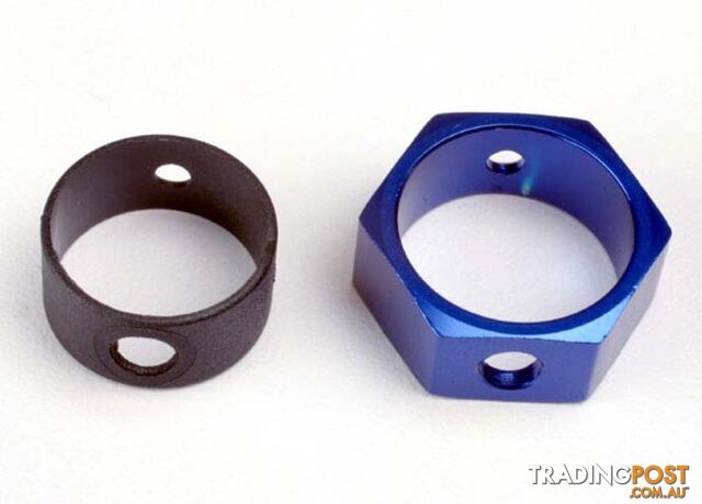 4966 (PART) TRAXXAS BRAKE ADAPTER HEX ALUM - TRAXXAS PARTS
