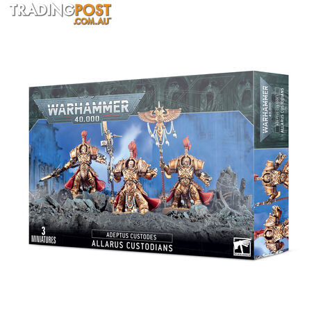 Warhammer 40&#44;000 Adeptus Custodes Allarus Custodians - WARHAMMER 40K