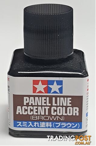 TAMIYA PANEL ACCENT BROWN T87132 - TAMIYA PAINTS &amp; Accessories