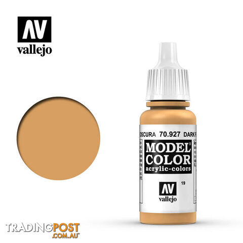VALLEJO MODEL COLOR DARK FLESH 17ML AV70927 - VALLEJO
