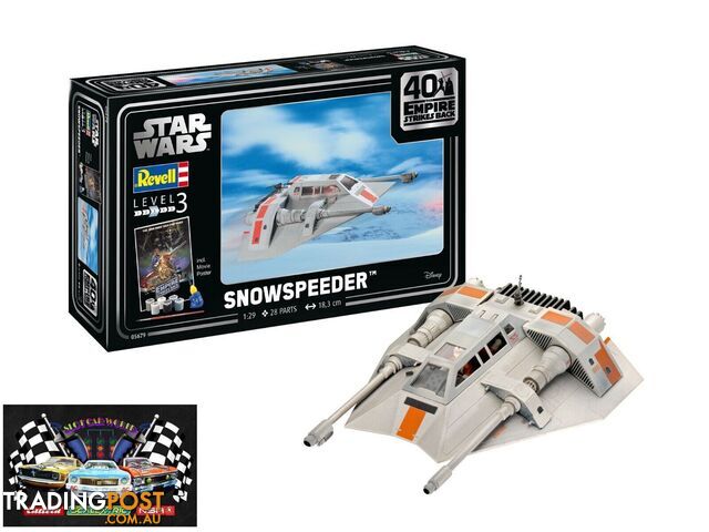 REVELL STAR WARS 1:29 EMPIRE STRIKES BACK SNOWSPEEDER GIFTSET KIT 05679