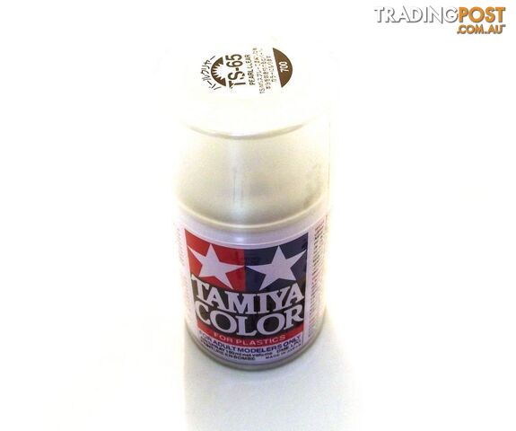TS-65 TAMIYA ACRYLIC SPRAY PAINT PEARL CLEAR - TAMIYA PAINTS & Accessories