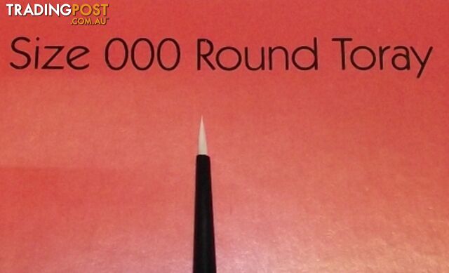 DELTA PAINT BRUSH ROUND 000 - DELTA
