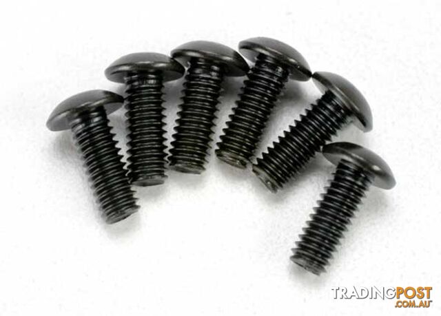 3937 (PART) TRAXXAS SCREWS 4X12MM BUTTON - TRAXXAS PARTS