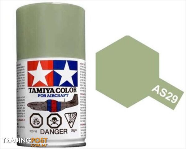 AS-29 TAMIYA ACRYLIC SPRAY PAINT 100ml (Aircraft) GRAY GREEN IJN - TAMIYA PAINTS...