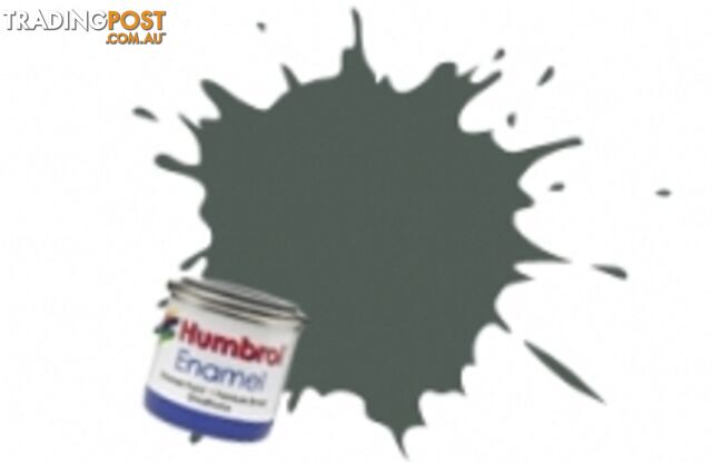 27 HUMBROL ENAMEL PAINT SEA GREY MATT - HUMBROL