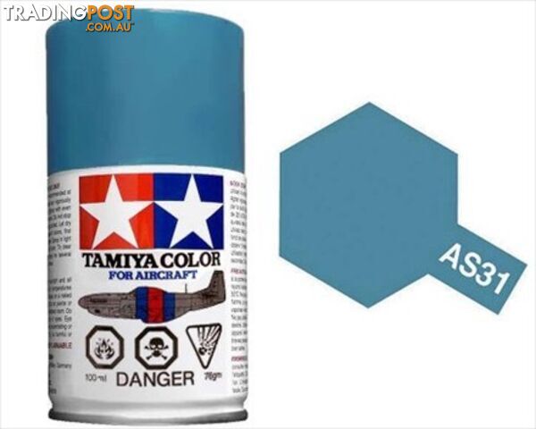 AS-31 TAMIYA ACRYLIC SPRAY PAINT 100ml (Aircraft) OCEAN GRAY 2 RAF - TAMIYA...