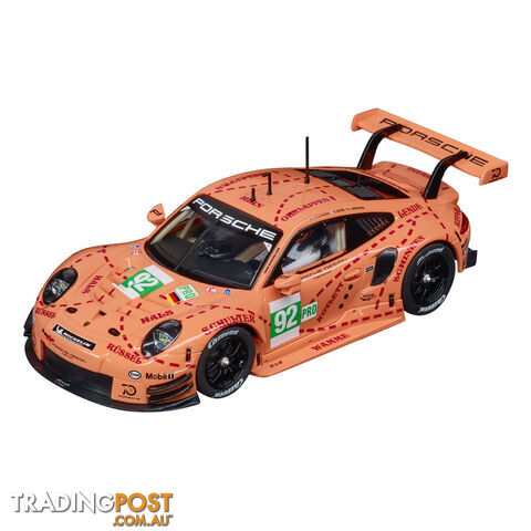 Carrera EVO 1:32 Porsche 911 RSR No92 Pink Pig Design slot car also suits  scalextric - CARRERA - Does not apply