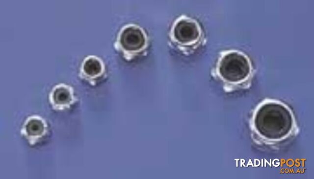 DUBRO NYLON INSERT LOCK NUTS 168 - DUBRO