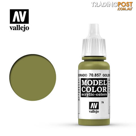 VALLEJO MODEL COLOR GOLDEN OLIVE 17ML AV70857 - VALLEJO