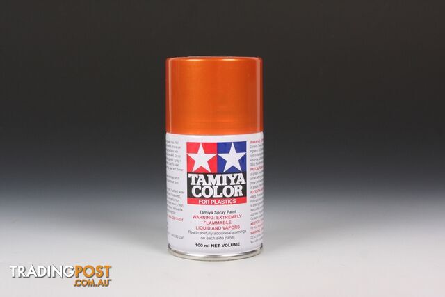 TS-92 TAMIYA ACRYLIC SPRAY PAINT METALLIC ORANGE - TAMIYA PAINTS & Accessories