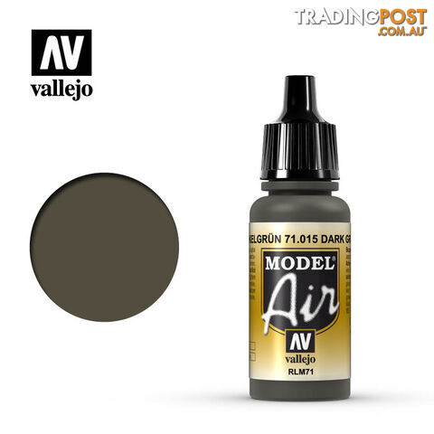 VALLEJO MODEL AIR ACRYLIC PAINT OLIVE GREY 71015 - VALLEJO