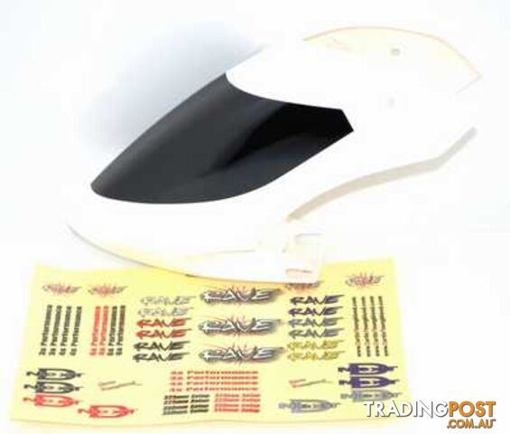 CANOPY RAVE 450 WHITE/BLACK WS