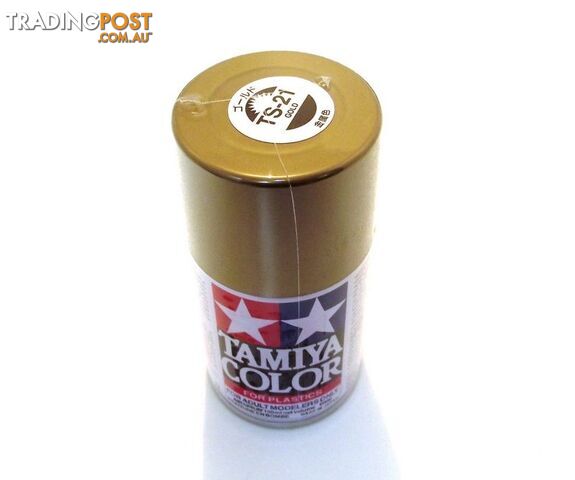 TS-21   TAMIYA ACRYLIC SPRAY PAINT  GOLD - TAMIYA PAINTS &amp; Accessories