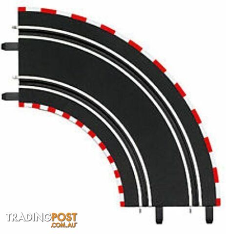 Carrera GO!!! 1:43 CURVE 1/90Â° , 2 PCS 61603 - CARRERA - Does not apply