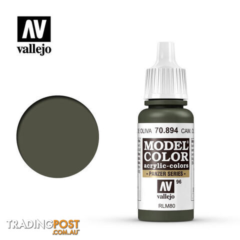VALLEJO MODEL COLOR CAM OLIVE GREEN AV70894 - VALLEJO