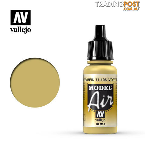 VALLEJO MODEL AIR ACRYLIC PAINT YELLOW LAZURE 71106 - VALLEJO