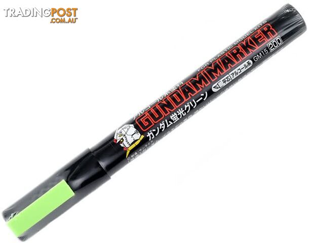 GUNDAM MARKER FLUORO GREEN GM15 - GUNDAM MARKER