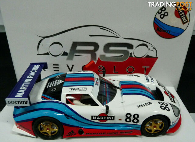 Revoslot 1:32 RS0071 Marcos Martini Racing White No88 slot car also suits  Scalextric/Carrera - REVOSLOT - Does not apply